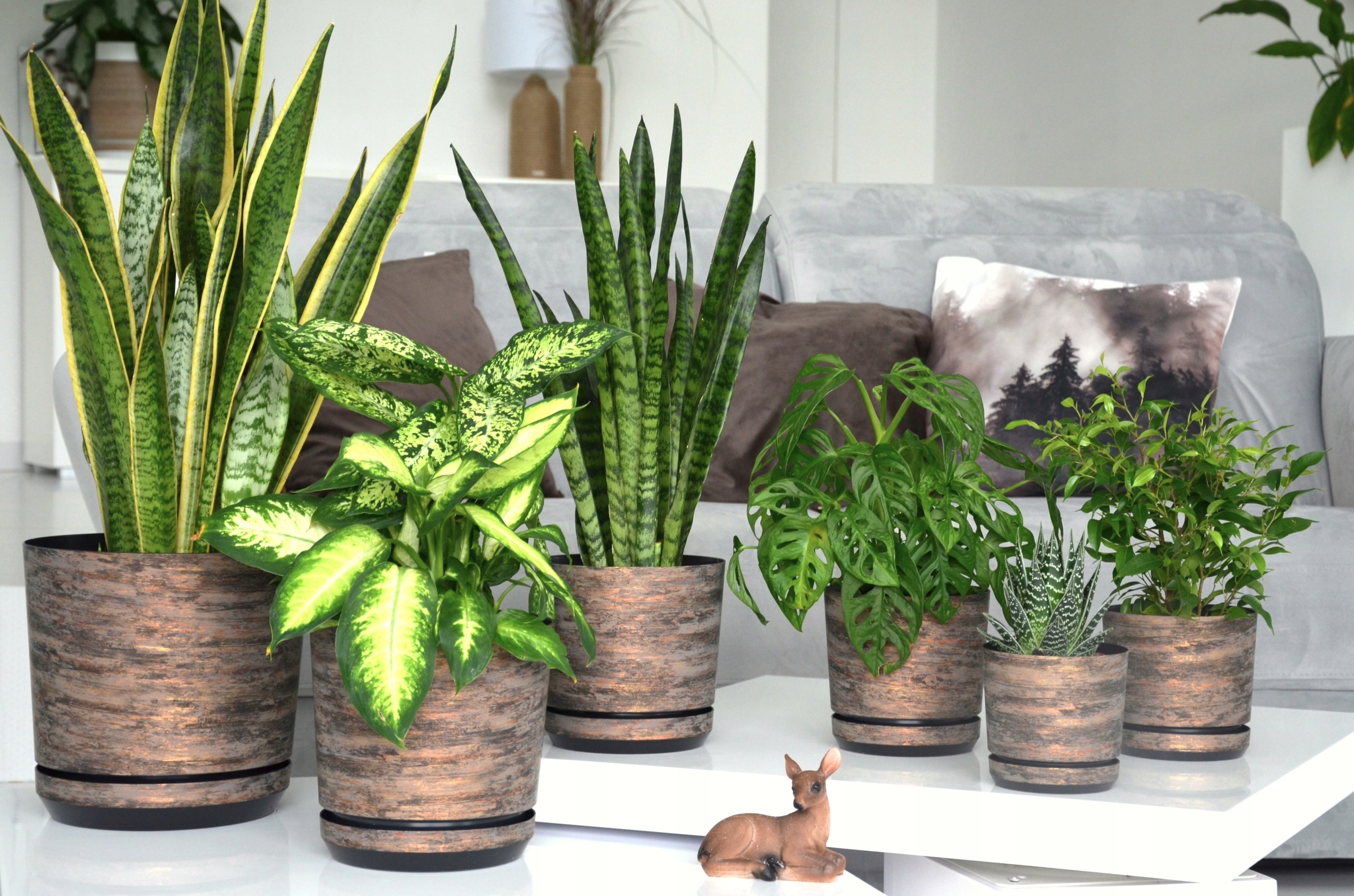 14 RDZAWA KORA Doniczki podstawka imitacja drewna Kod producenta DEKOR 14/032