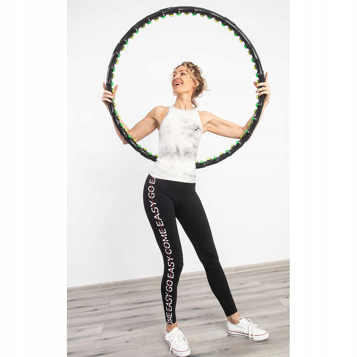 HULA HOP Z MASAŻEM 98CM Z MAGNESAMI EB FIT Model 1030630