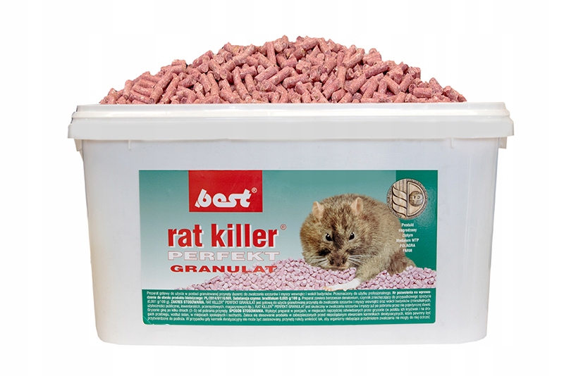 Best-pest granulat na myszy Rat Killer 3 kg