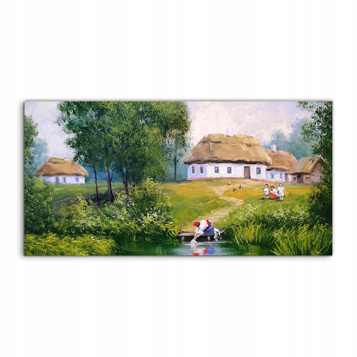 

Fotoobraz 120x60 wiszący Wioska Ukraina Krajobraz