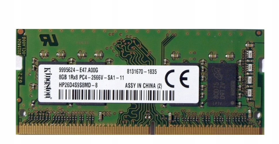 Pamięć Ram DDR4 4GB Kingston ACR26D4S9S1KA-4 4 2666V-SC0-11