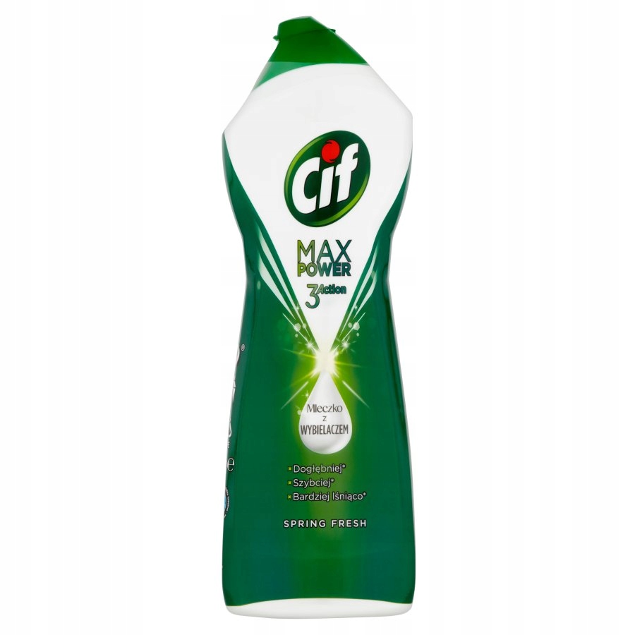 

Cif Max Power Mleczko z Wybielaczem Spring Fresh