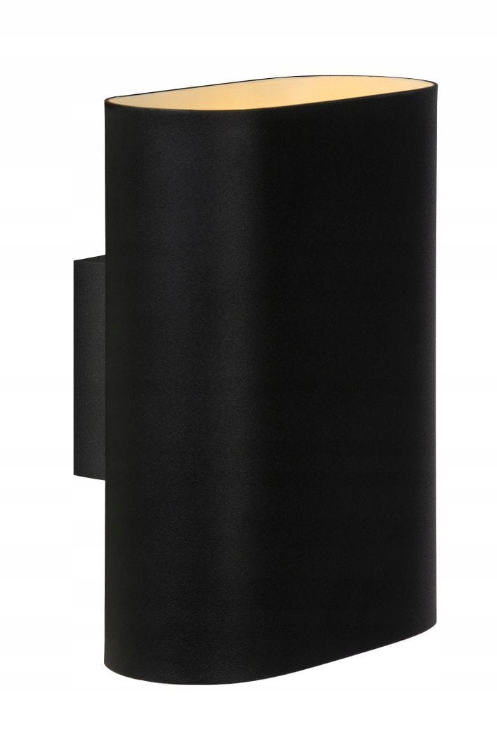 Nástenná lampa nástenná kovová čierna hore dole moderná do obývačky Lucide
