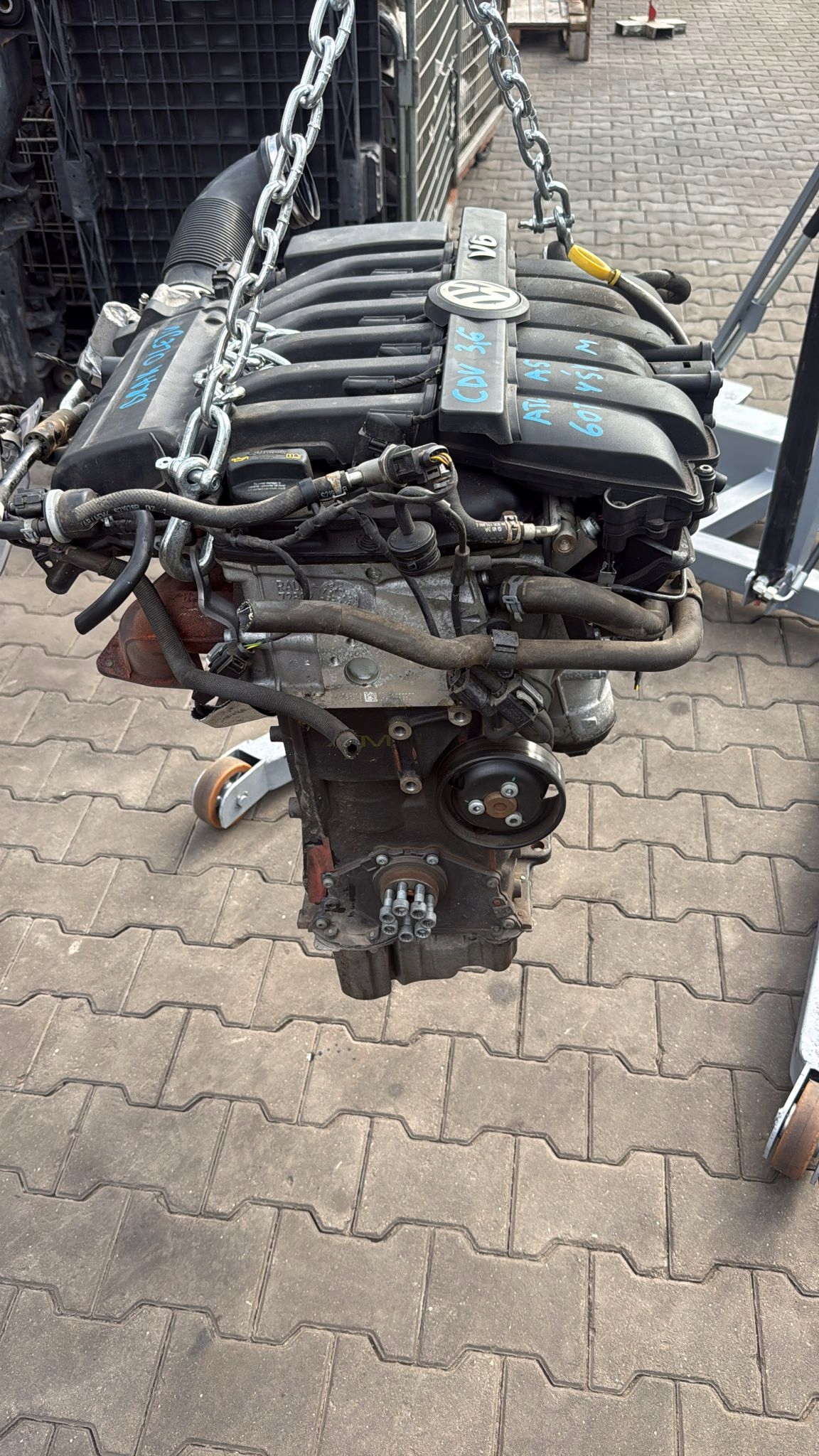 engine complete VW ATLAS 3,6 CDV 60TYS KM