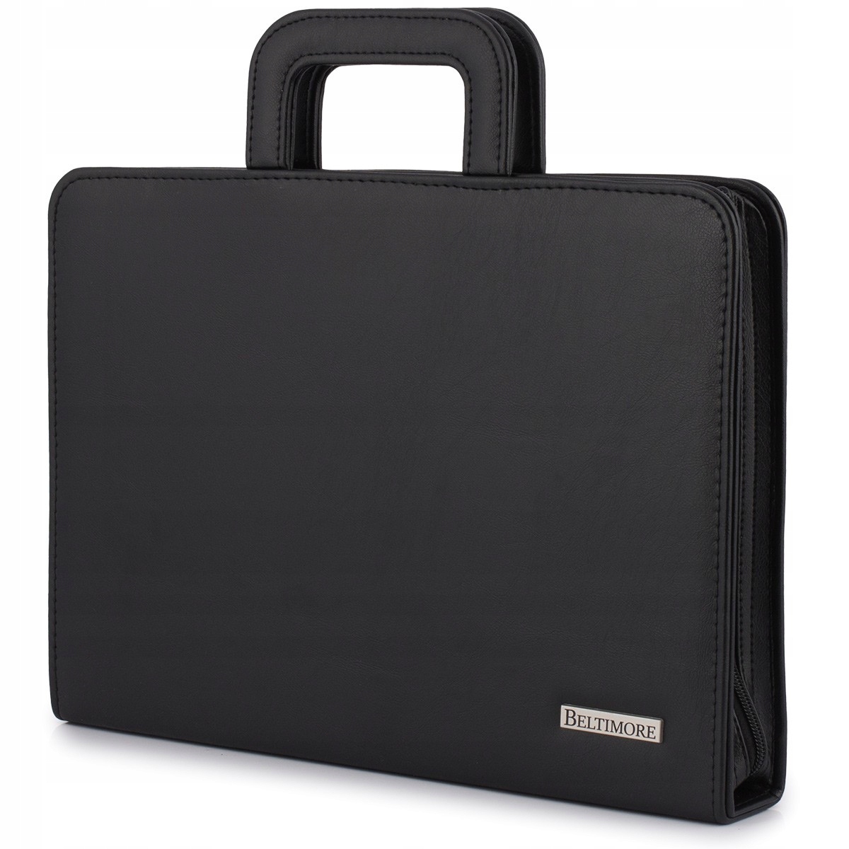 Biwuar neseser aktovka organizér pro obchodníka stylová černá Beltim