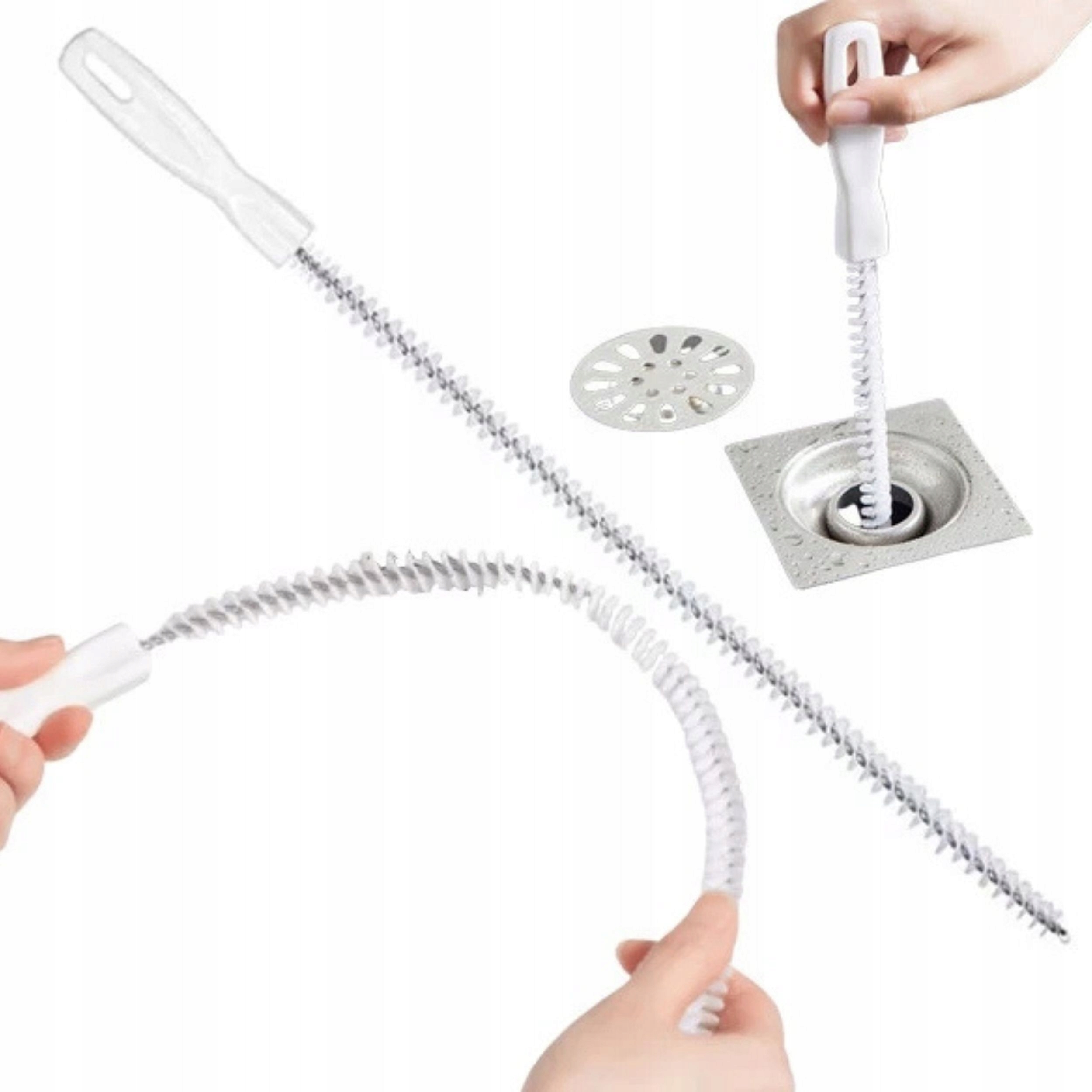 Štěrbinová průchodka pro sanitární spirálu pro protlačování odtoku dřezu 45 cm