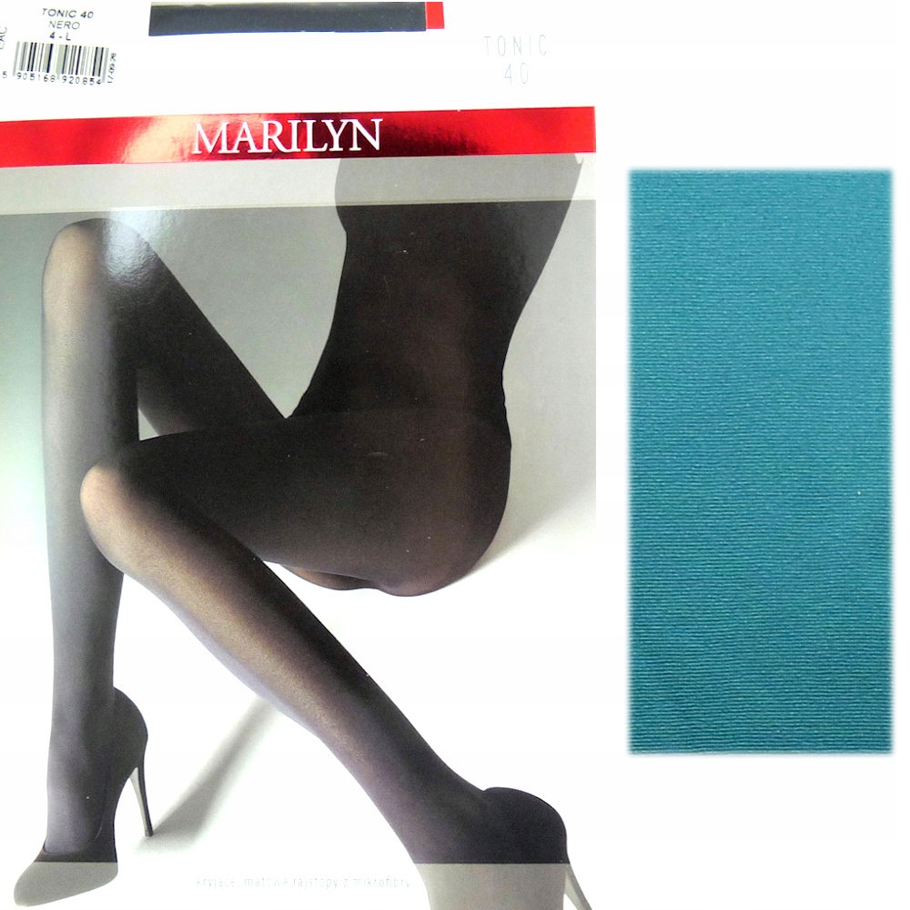 

Marilyn Tonic 40 R4 modne rajstopy micro smoke gre