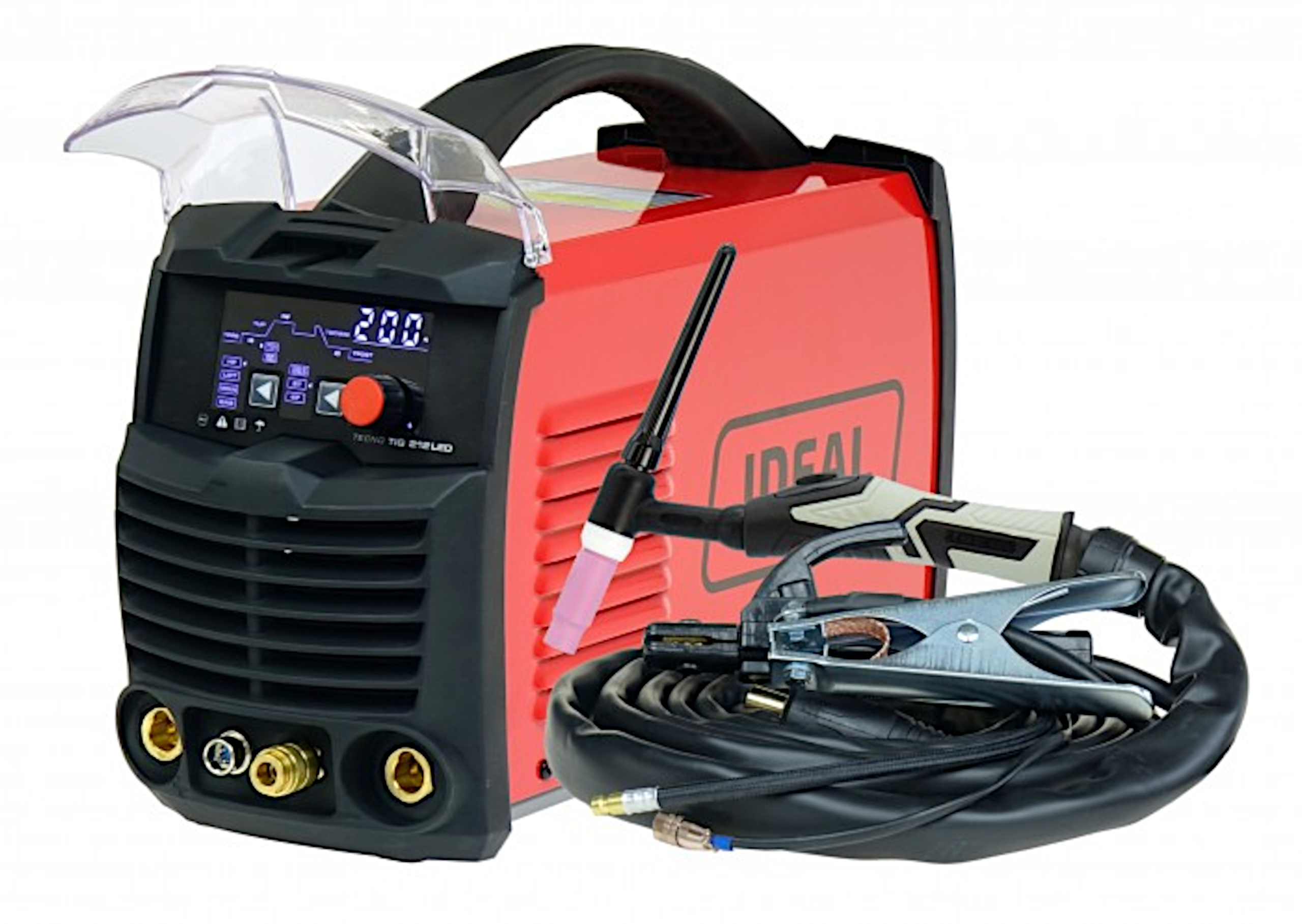 Invertorová Svářečka Ideal Tecno Tig 212 DC Pulse Led 230 V 210 A Mma Igbt