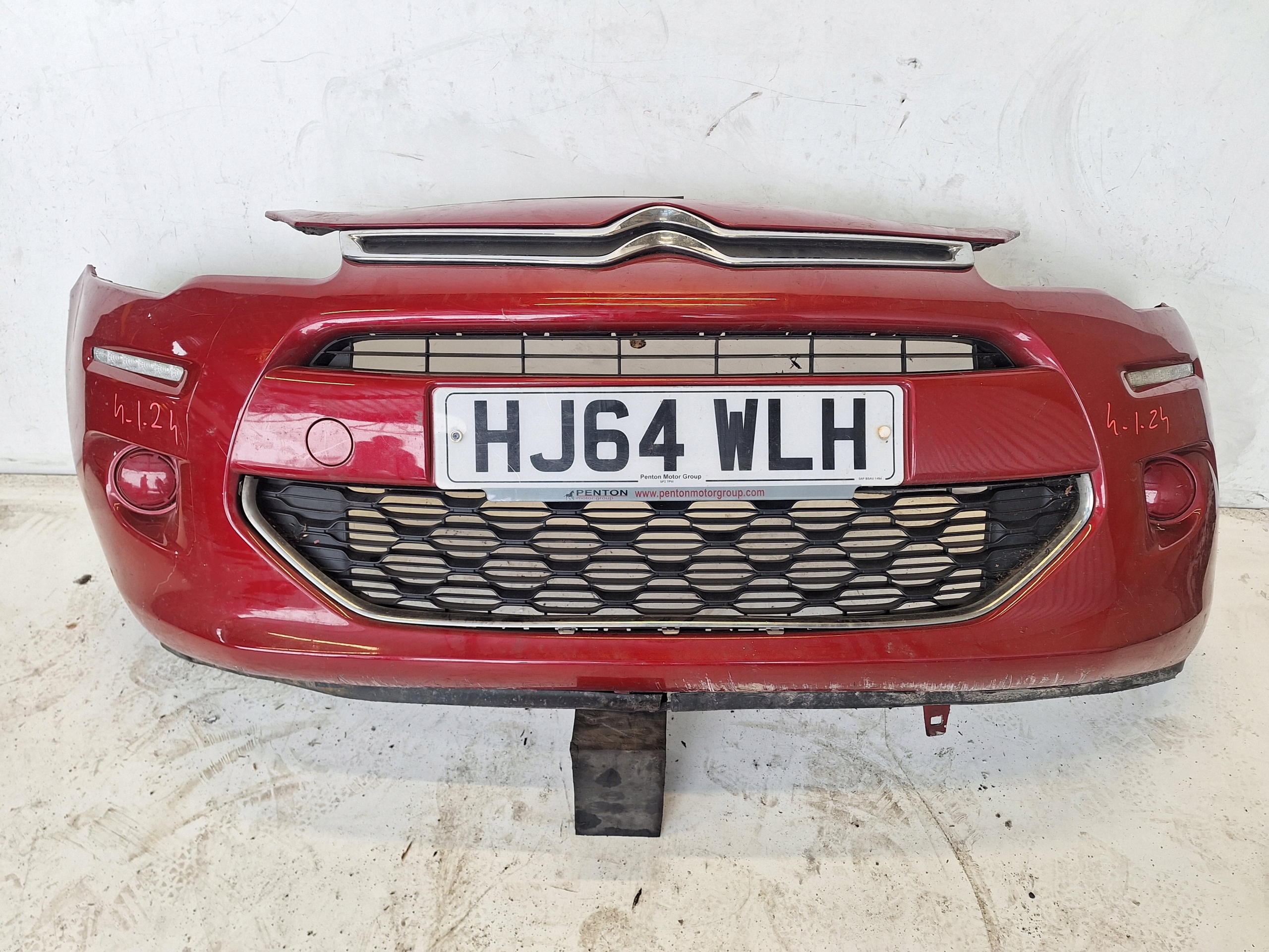 CITROEN C3 II LIFT 13-17 bumper + LED