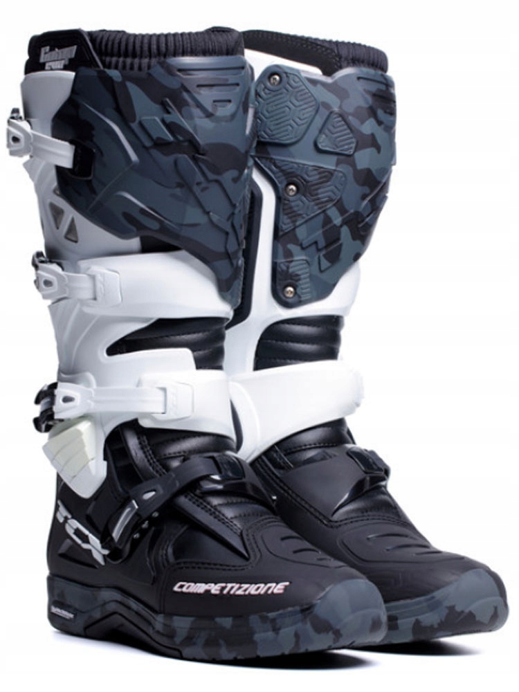 Topánky cross Tcx Comp Evo 2 Michelin Čierna/Biela/Camo 42