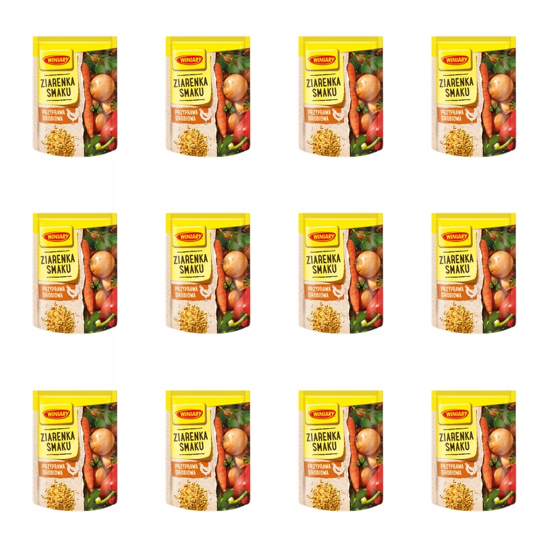 Winiary Ziarenka smaku. Przyprawa drobiowa 200g X12