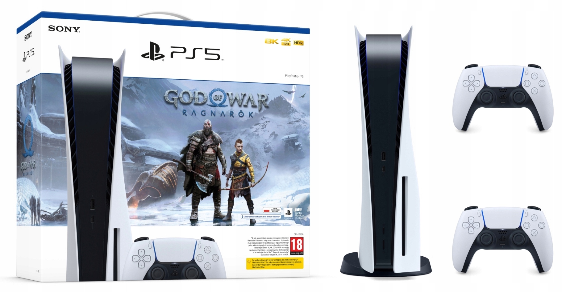 

PlayStation 5 God of War Ragnarok 2X pad