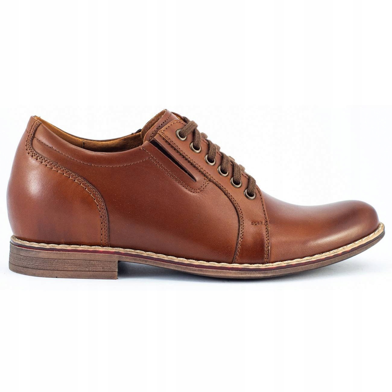 

Brązowe Skóra naturalna Buty Olivier r.40