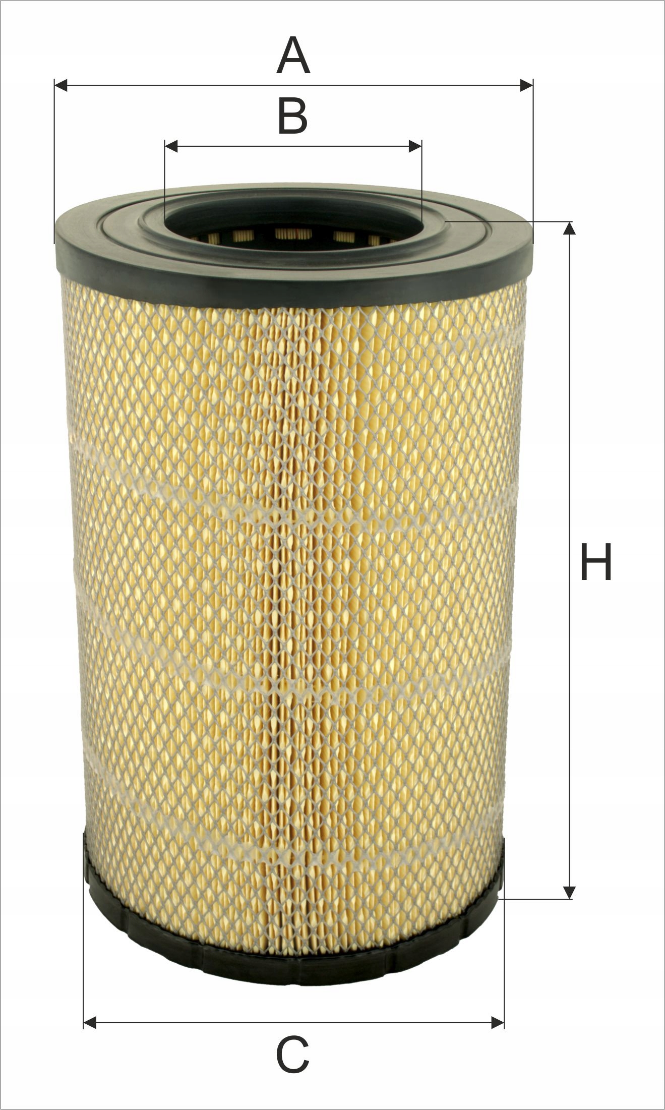 Vzduchový Filtr Daf 105 Exmot WPO-697 Polský Výrobce