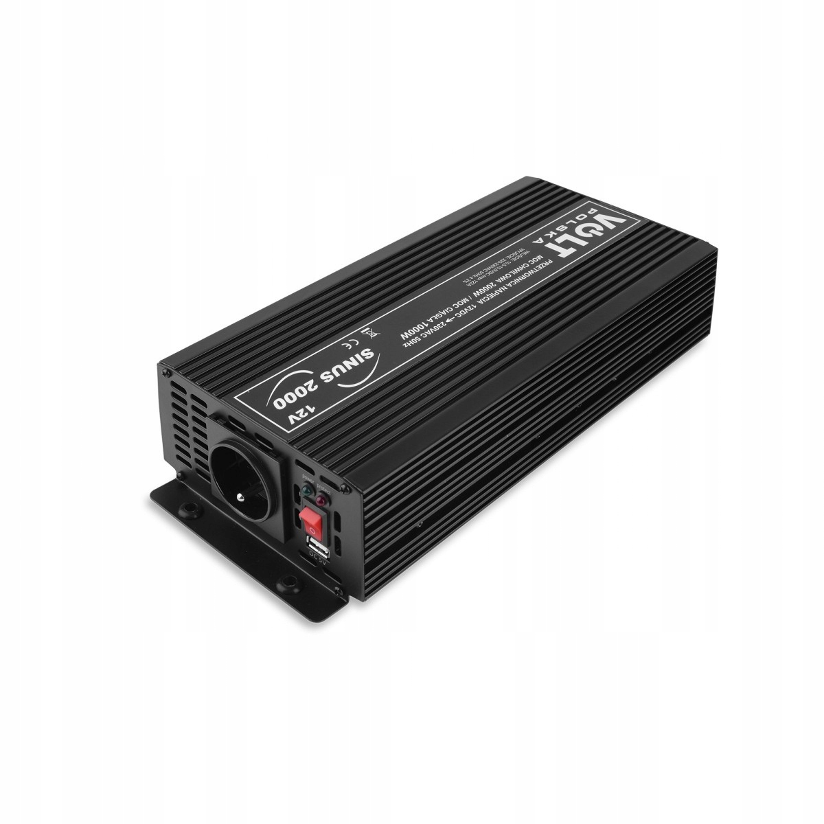 Menič Napätia Čistý Sínus 12V 230V 2000W