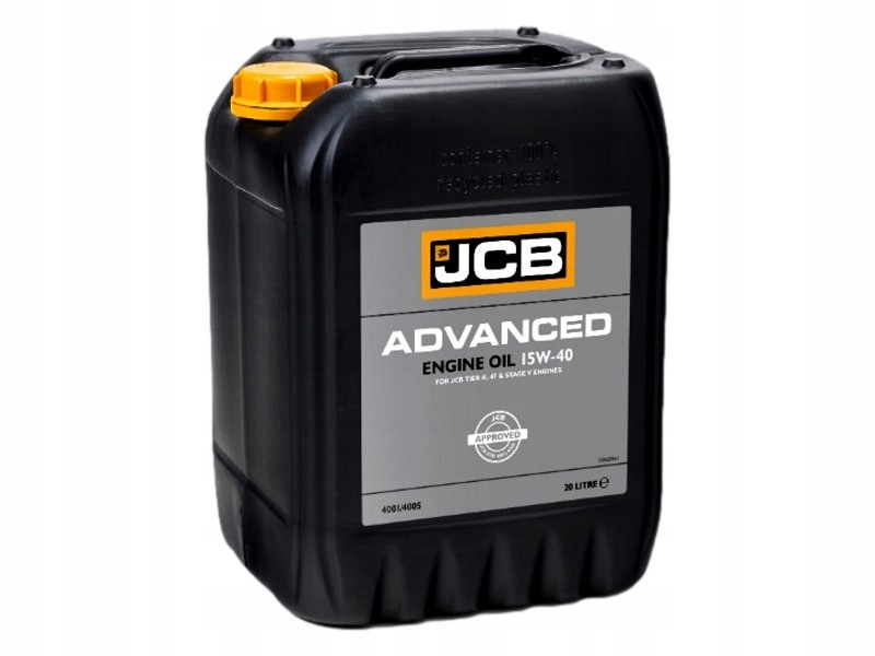 Motorový olej Advanced 15W-40 20l 4001/4005 dílů Jcb originál