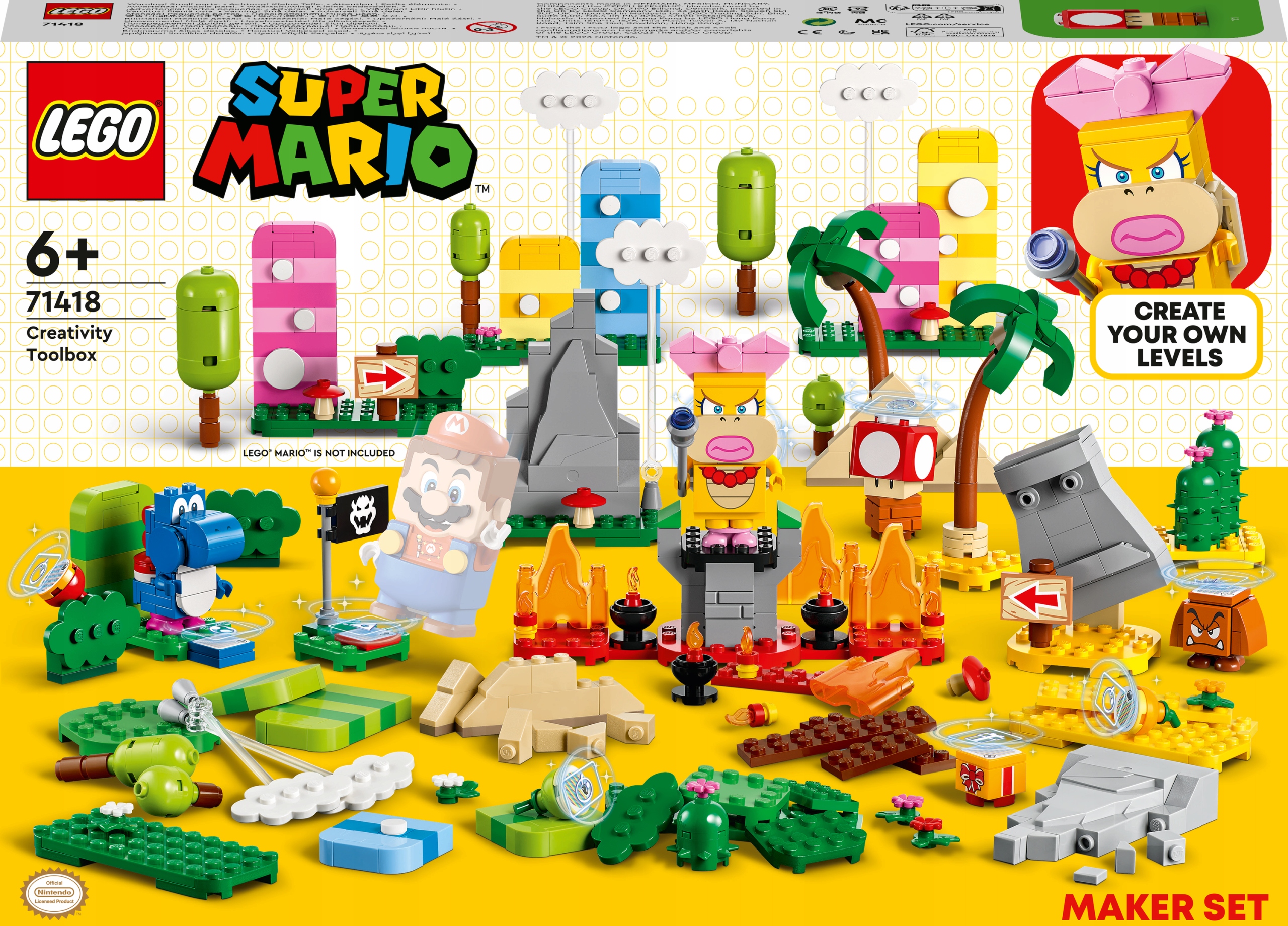 

Lego Mario Kreatywna skrzyneczka 71418