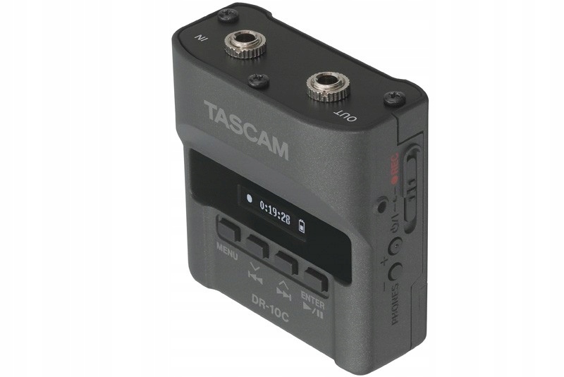 Tascam DR-10CS – Pcm rekordér pro lavalierové mikrofony Sennheiser