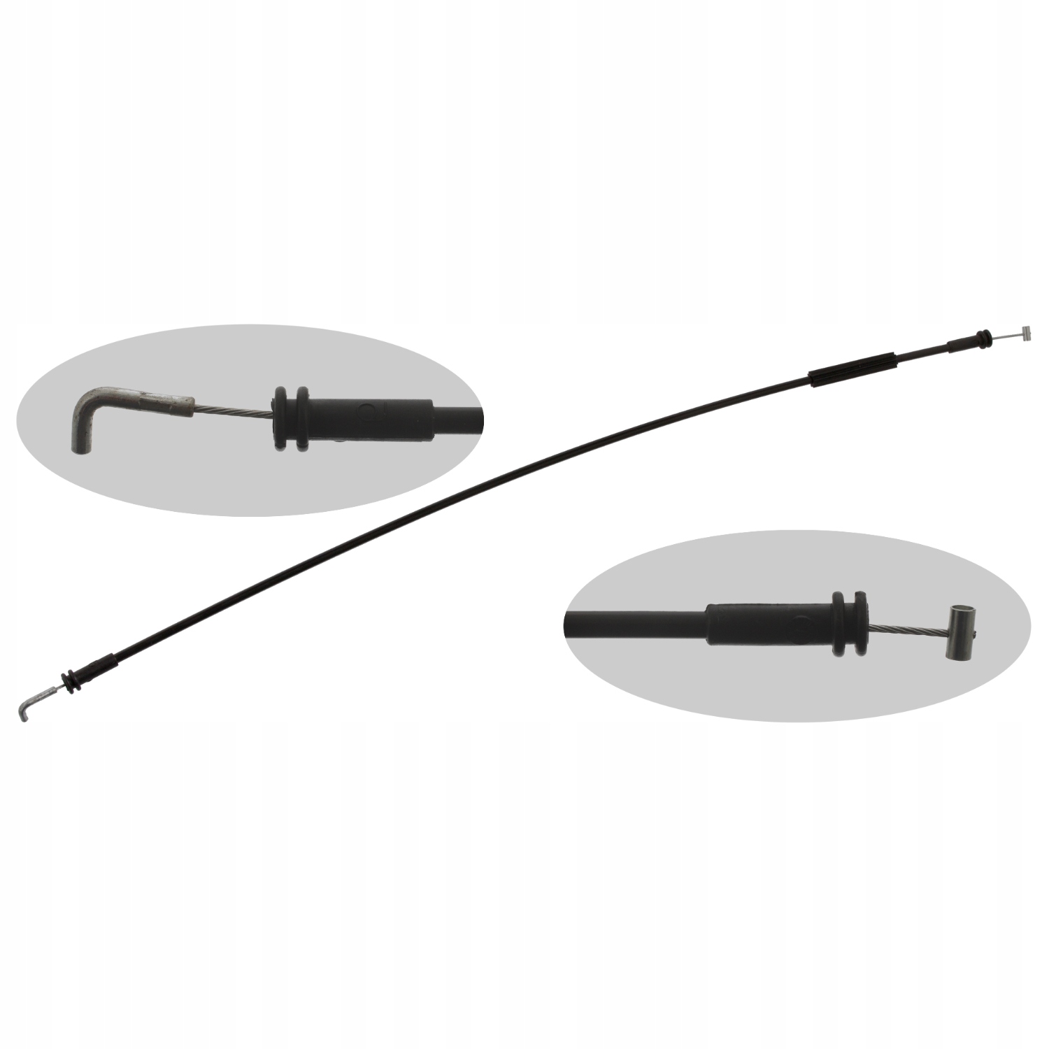 FEBI ТРОС ДВЕРНОГО ЗАМКА ГРУЗОВИК 40897 ЧЕЛОВЕК TGA TGL ЛЕВ