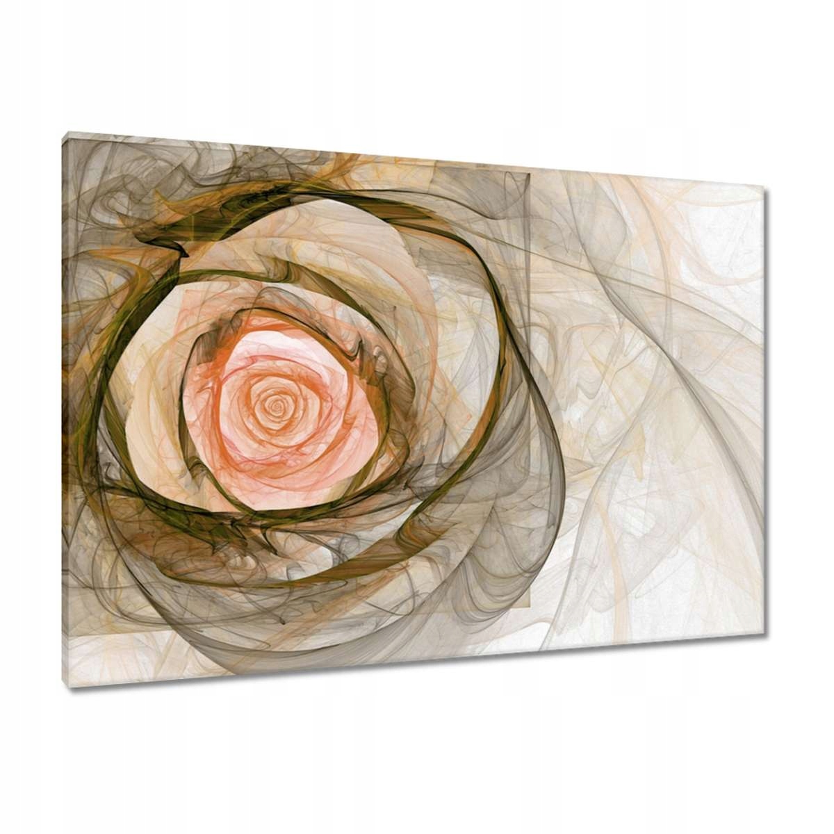 Obrazy 100x70 Abstraktní růžový květ