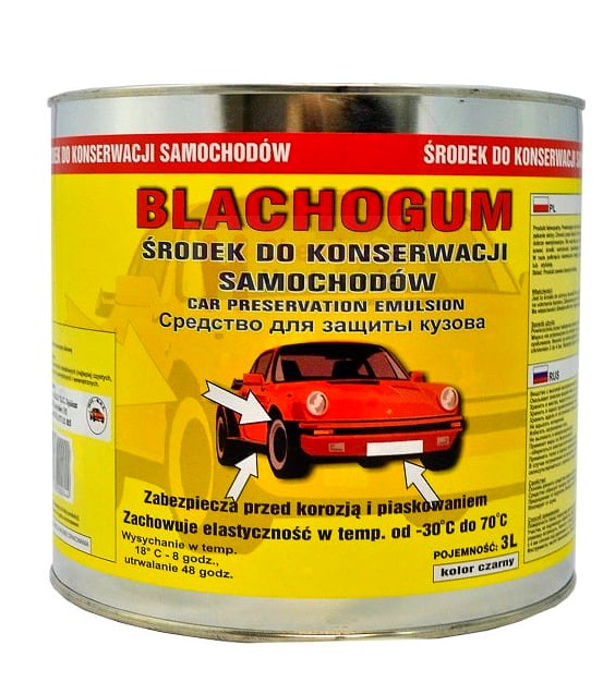 

Blachogum Konserwacja Do Podwozia Na Pędzęl 3L