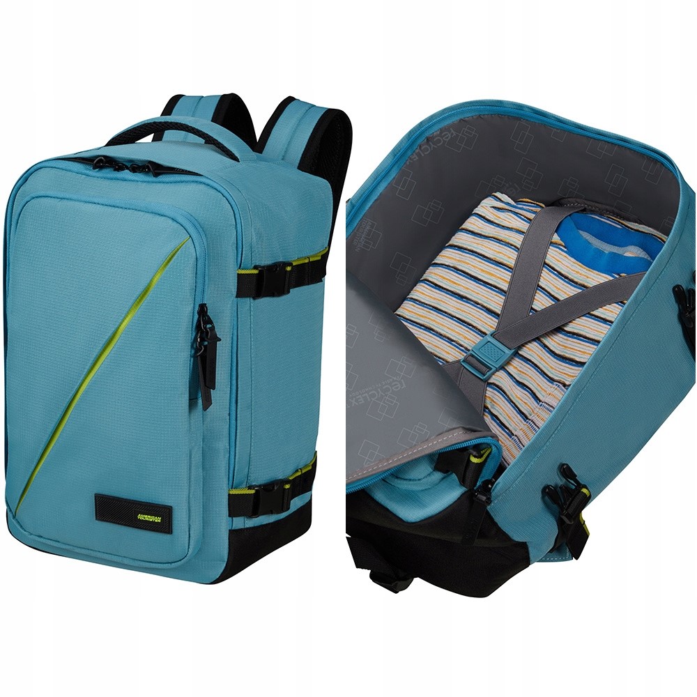 Plecak kabinowy wymiary do Ryanair American Tourister 40x25x20 cm Breeze Bl