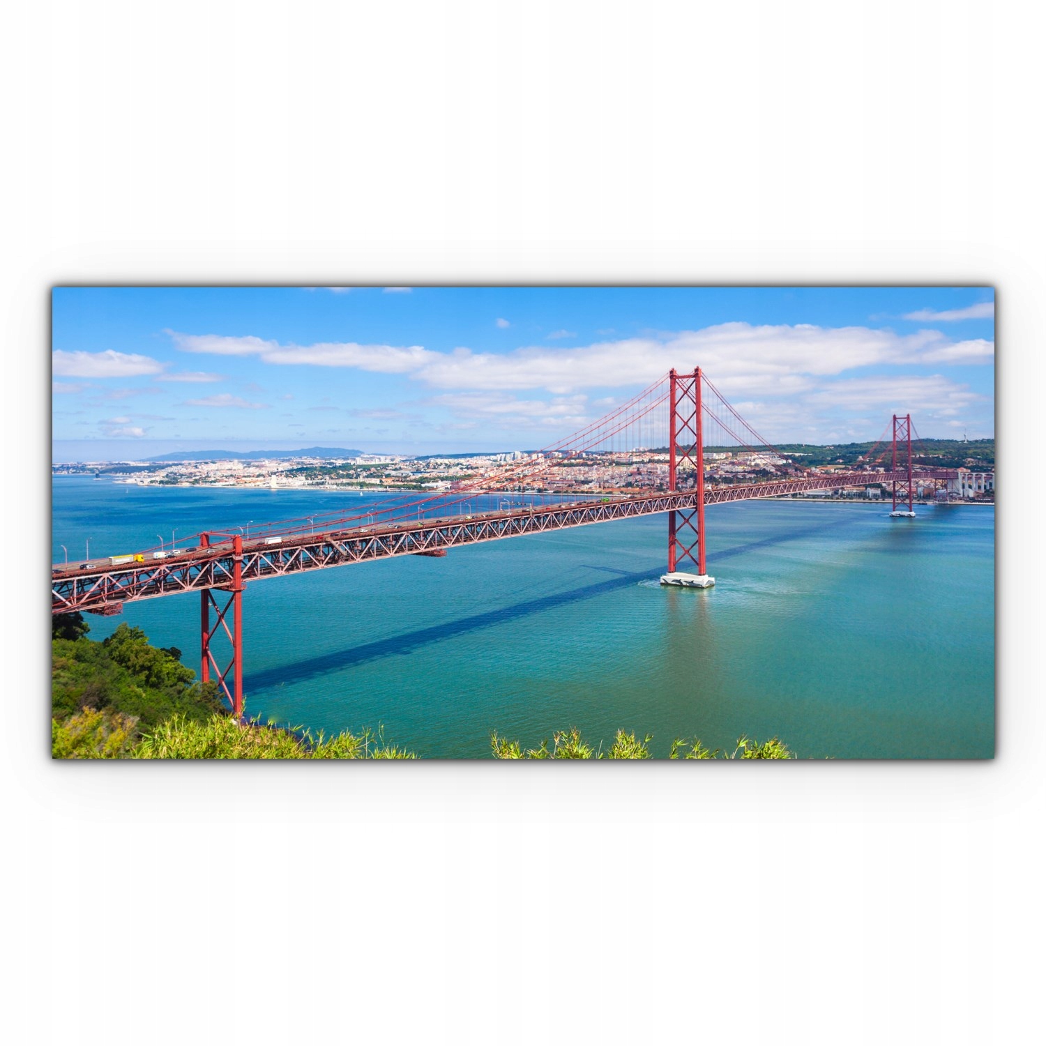 

Obraz płótno canvas 120x60 Most Rzeka Portugalia