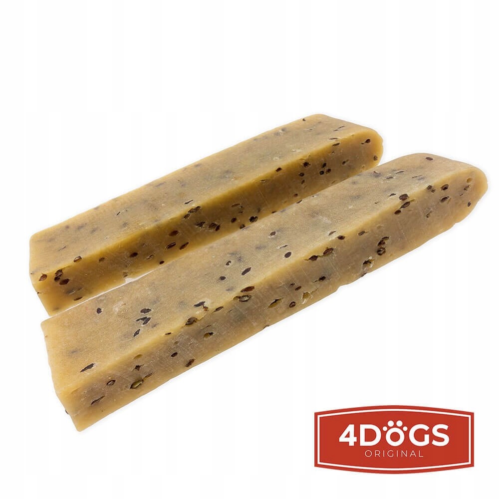 Levně Kousátko Pro Psa XXL Z Himálajského Sýra S Lněným Semínkem 4DOGS Churpi