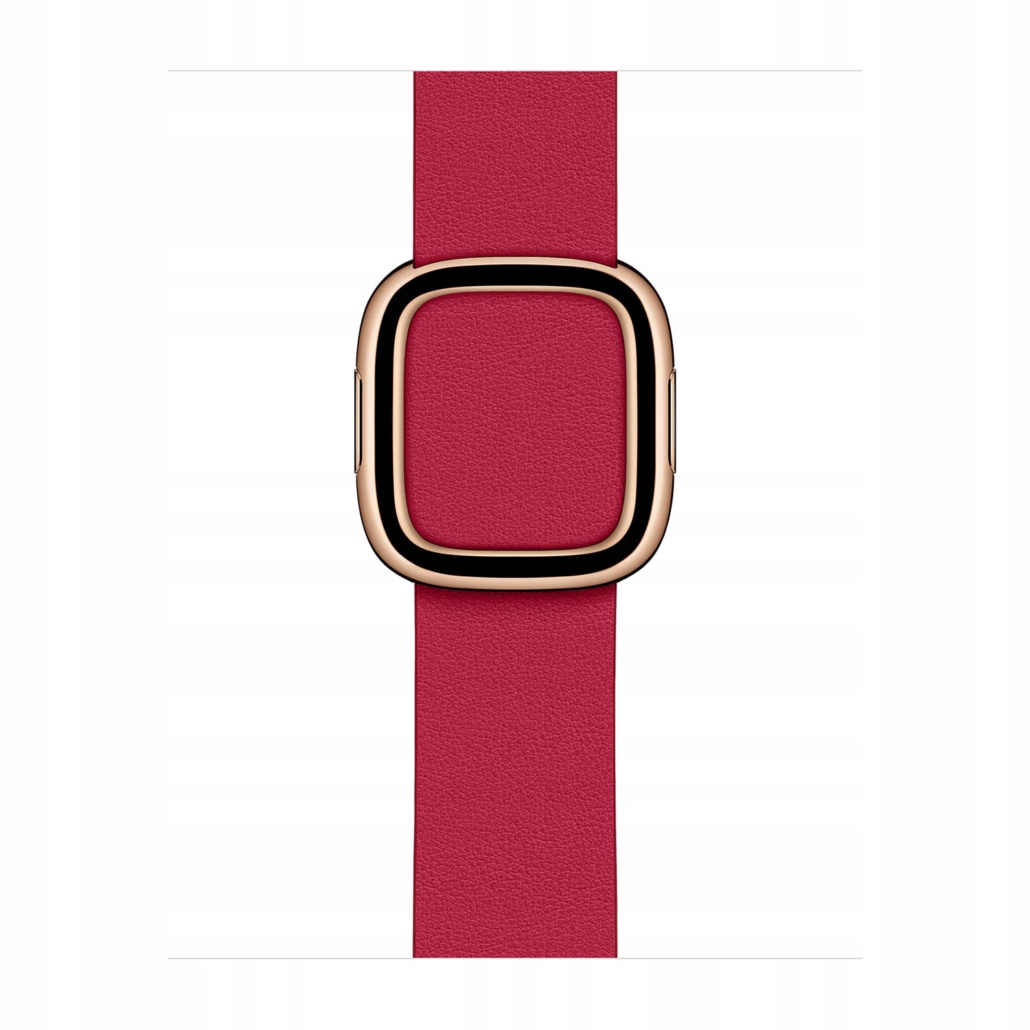 Pasek z klamrą nowoczesną (38/40/41/42mm)L Malina