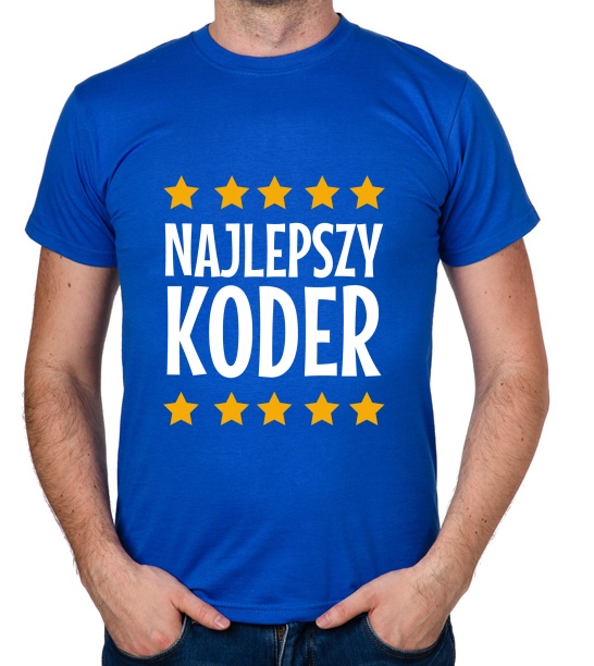 

koszulka Najlepszy Koder prezent