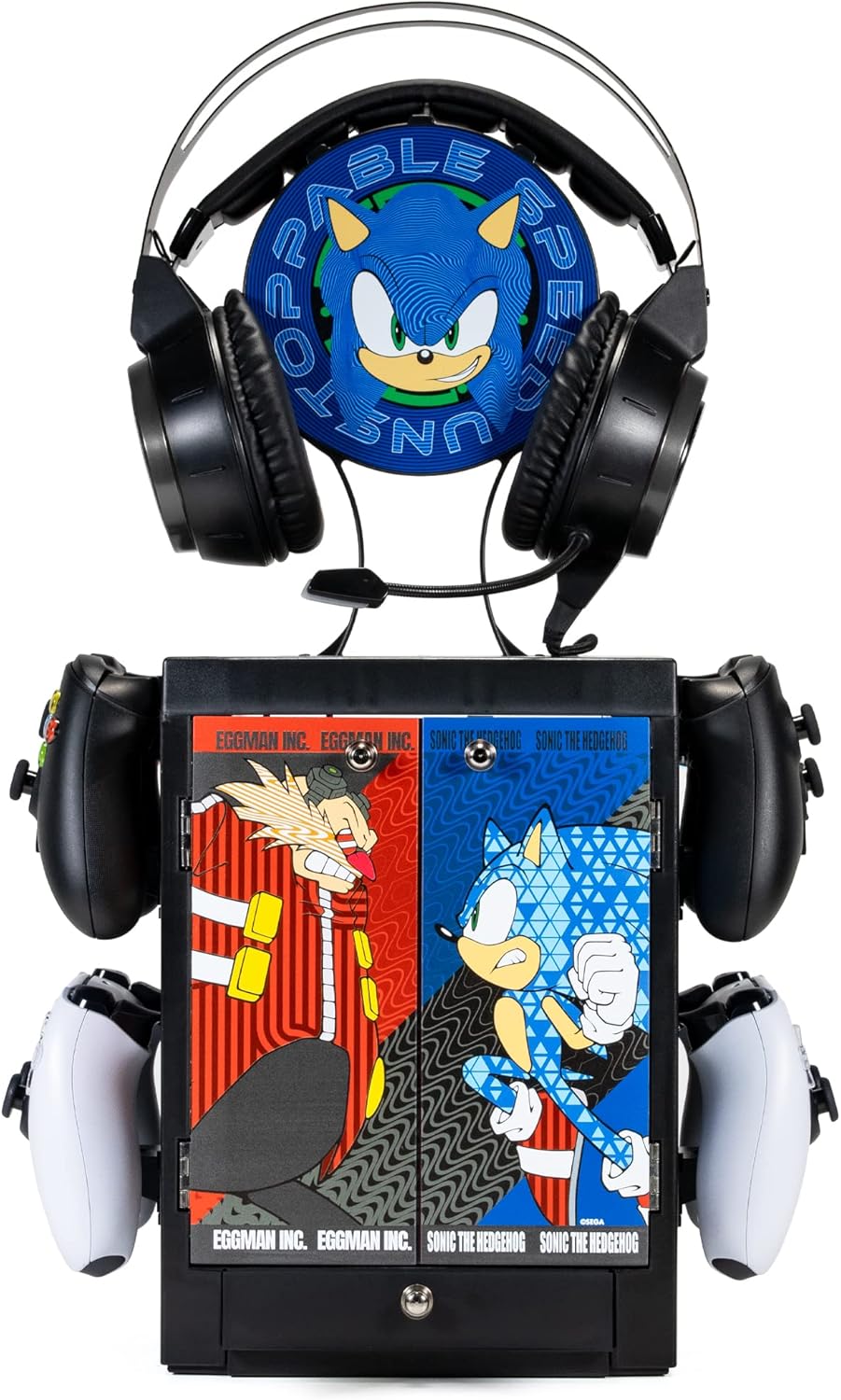 Sonic The Hedgehog PS5 Xbox Nintendo Logo Stojan Podstavec 4 Pady Hry Heads