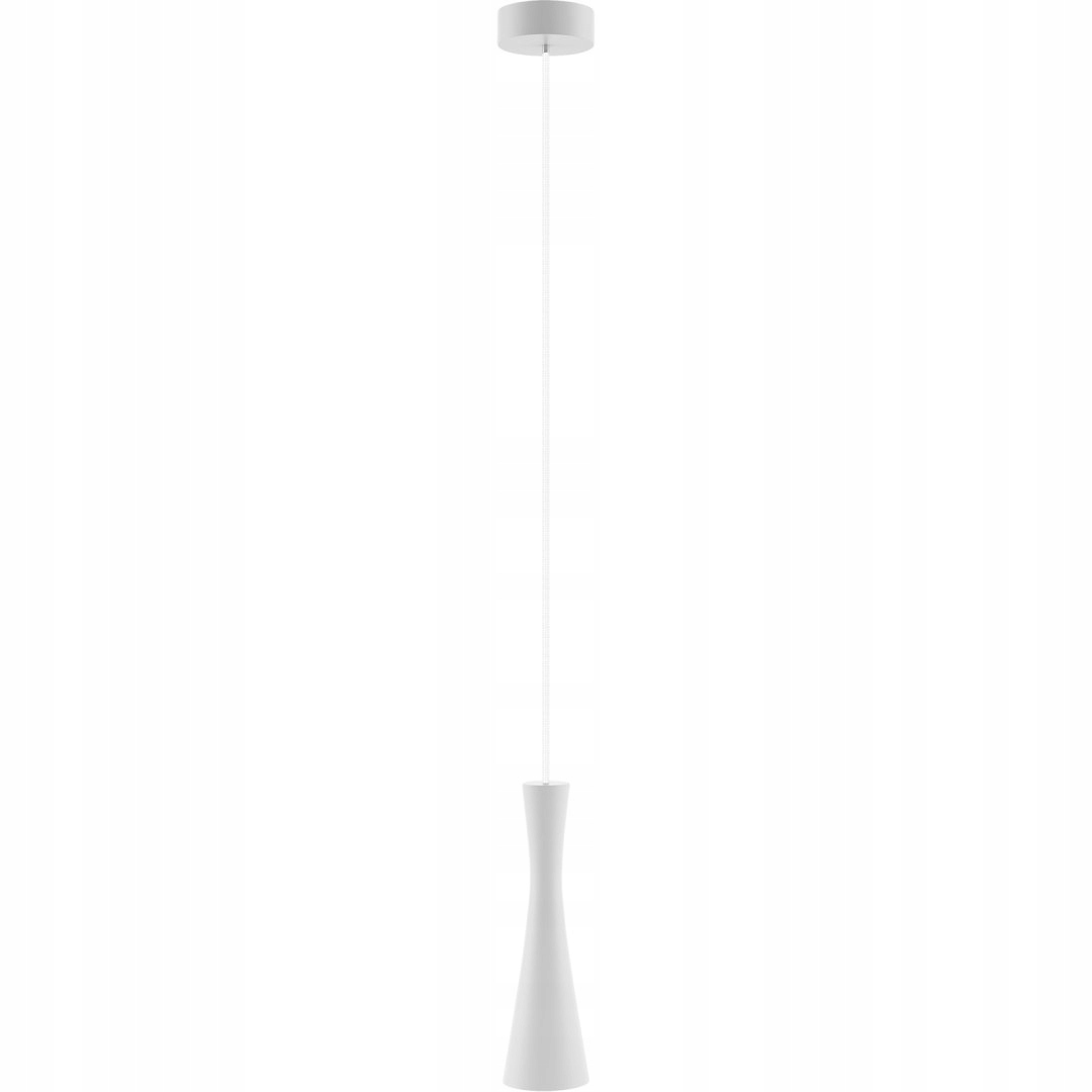 Závěsná lampa Vegas 1, bílá
