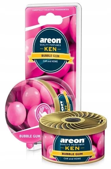 

Areon Ken Odświeżacz Do Samochodu Bubble Gum