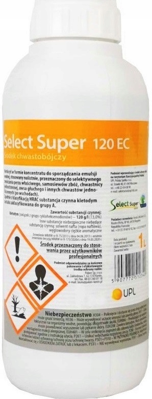 

Select 120EC 1L Perz Miotła Zbożowa Chwasty