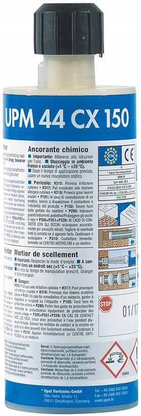 Injekčná malta živica Upat Upm 44 145 ml 6 kusov