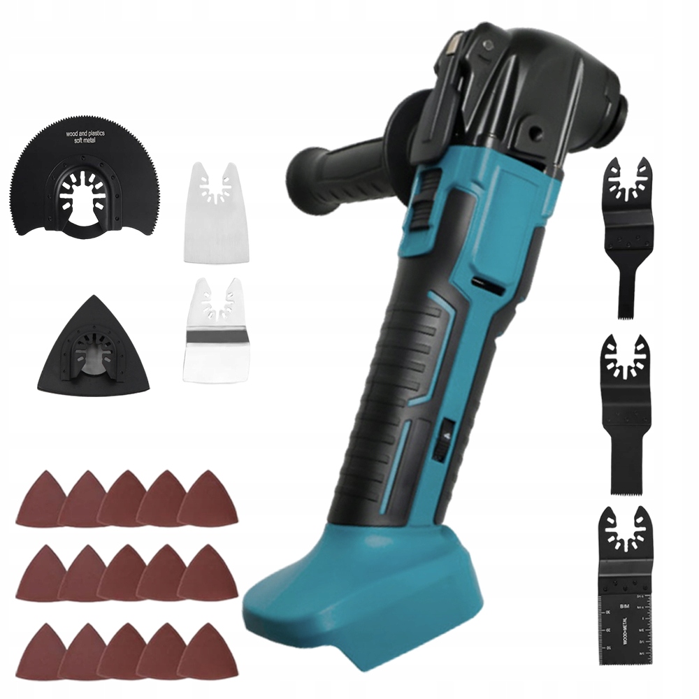 Multifunkční Nářadí 18V 300W 6 Rychlostí Pro Kovové Dřevo