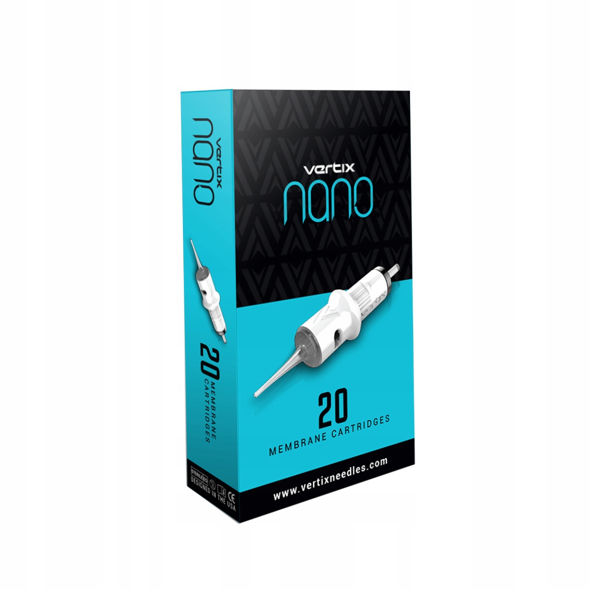 Vertix Nano картридж иглы PMU 1rl 0,25 мм 20 штук EAN (GTIN) 5904139207819