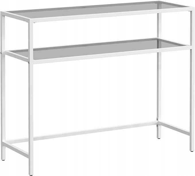 Konzole Songmics obdélníková 100 x 35 x 80 cm bílá č. 218