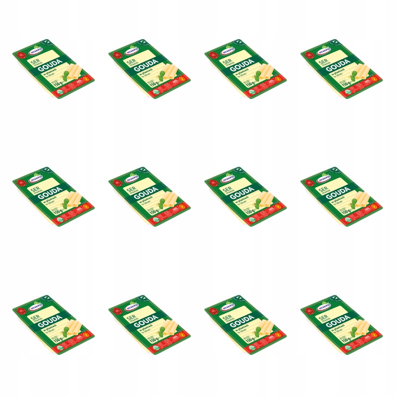 Sýr Gouda plátky Sm Mlekpol 150 g X12