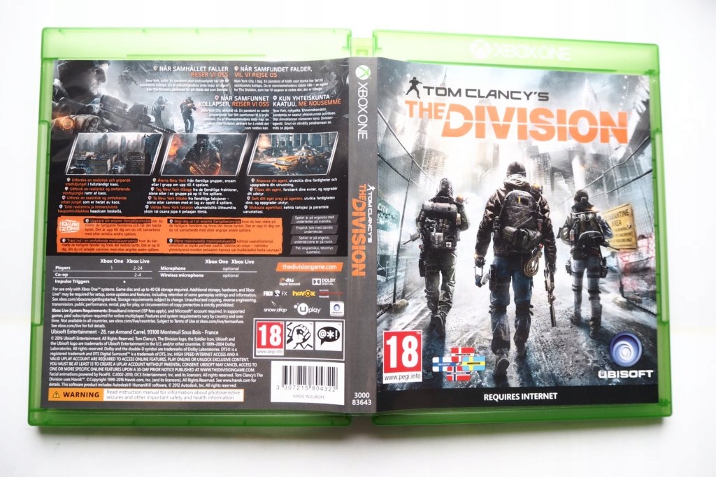 :::XBOX ONE - TOM CLANCY'S THE DIVISION::