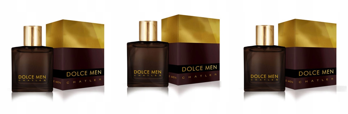 Chatler Dolce Men Gold 3x100 ml parfémovaná voda