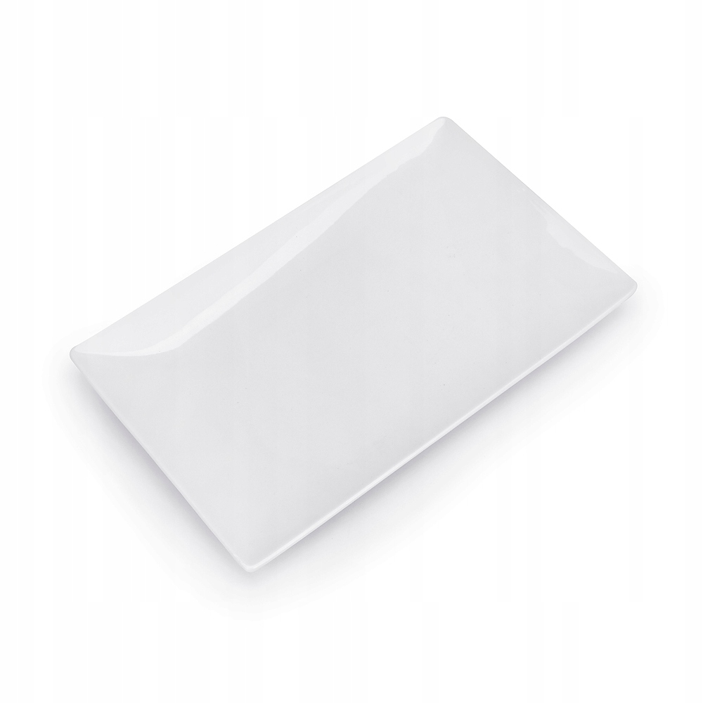 

Talerz półmisek na przekąski owoce wędliny Biały