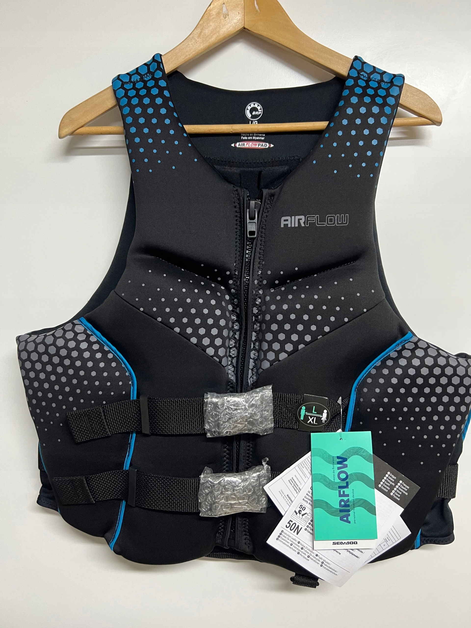 Kapok neopren kamizelka Sea-Doo Airflow Black 2XL