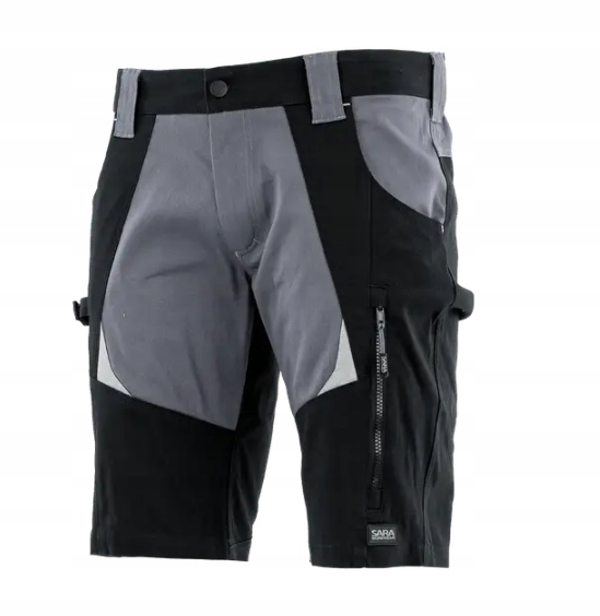 Krótkie Szorty Robocze Spodenki Cottonflex Sara r. M szare