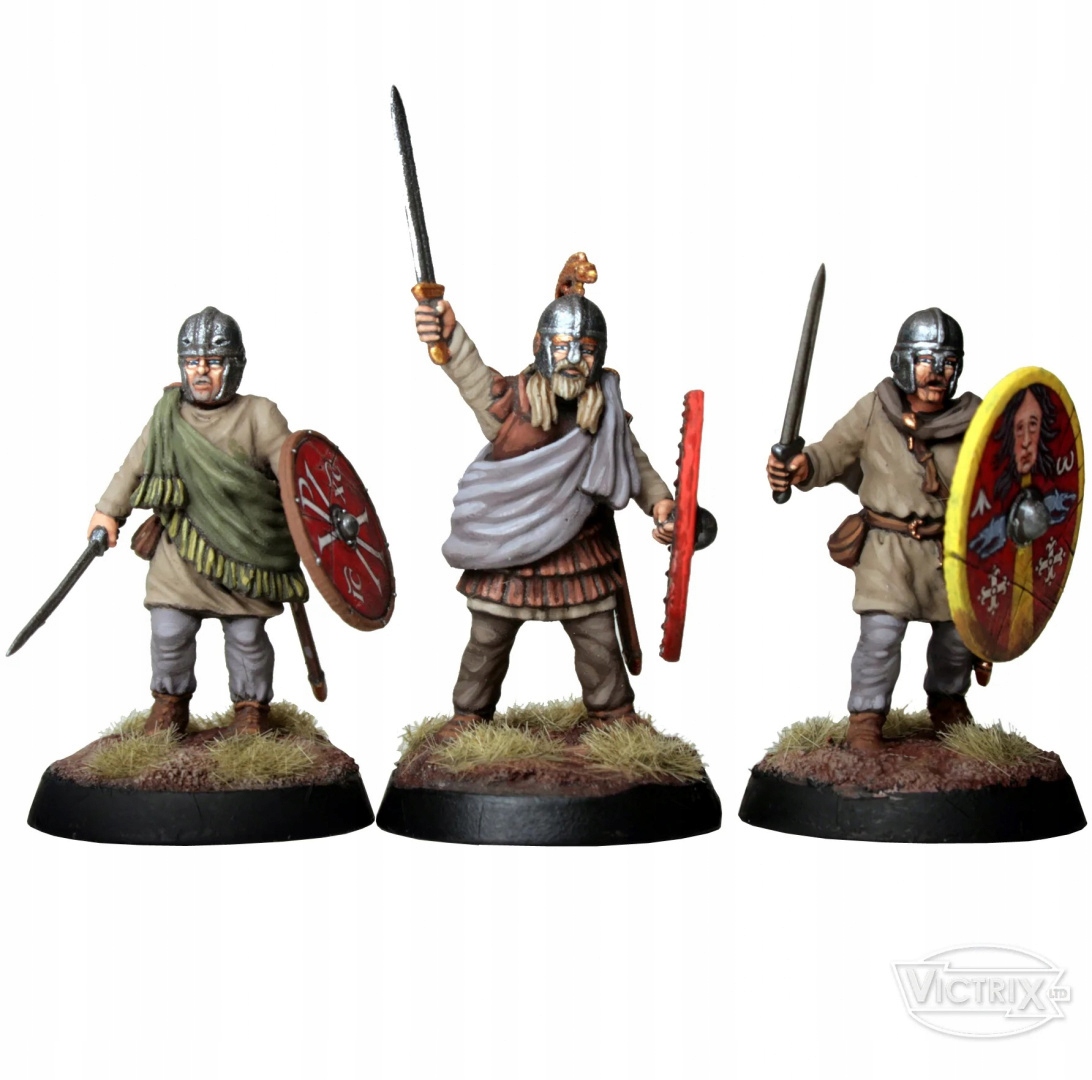 Late Roman Unarmoured Infantry - 4 szt. Wydawca Victrix