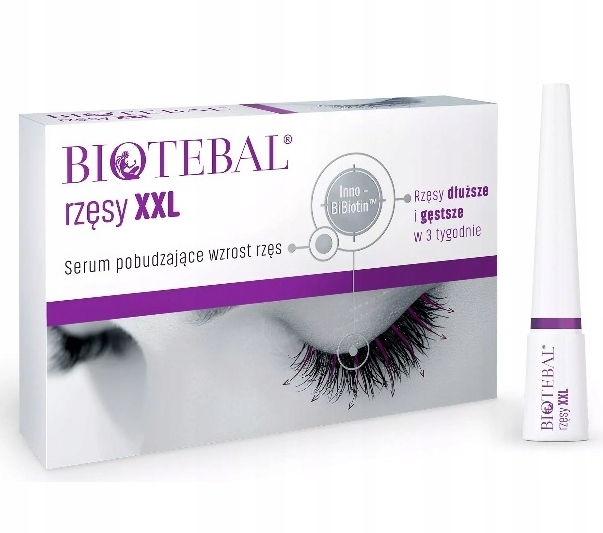 

Biotebal rzęsy XXL serum pobudzające wzrost rzęs