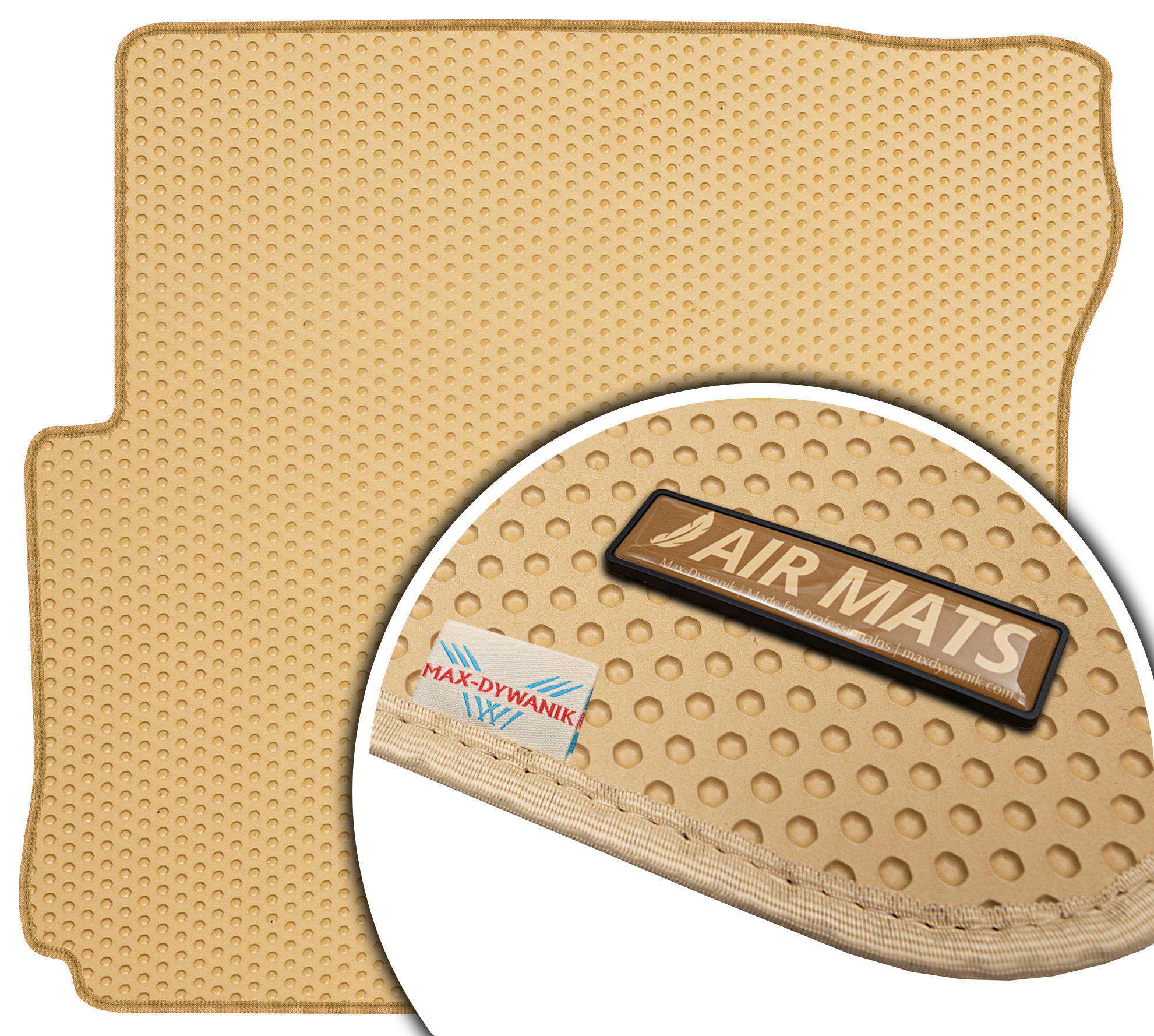 Jeep Wrangler III Suv 2006-2019 Béžová rohož do kufru Eva Air Mats