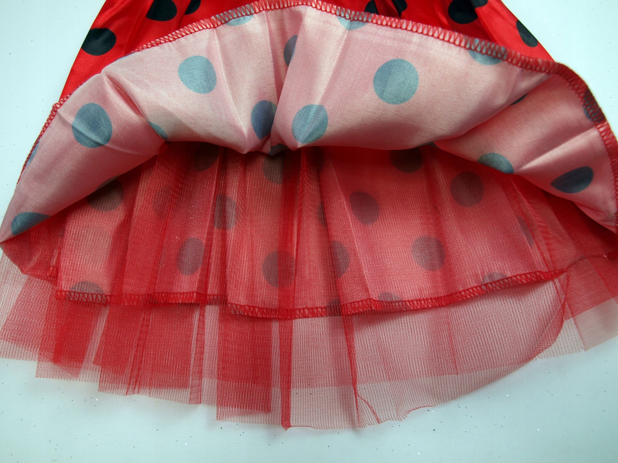 SPÓDNICZKA TIULOWA SPÓDNICA TUTU 30 cm BIEDRONKA Marka inna