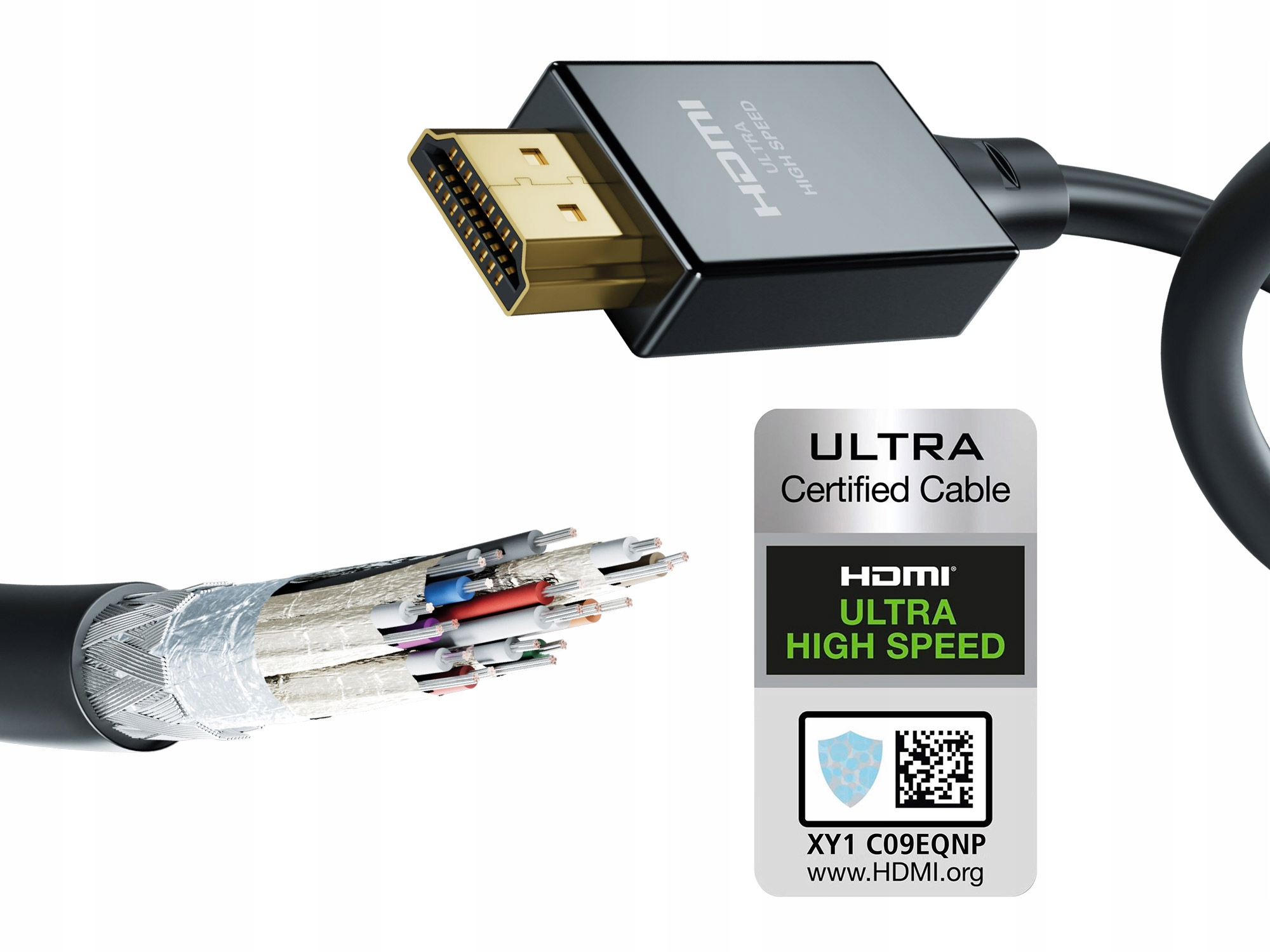Kabel Inakustik STAR HDMI 2.1 8K HDMI 1m Długość kabla 1 m