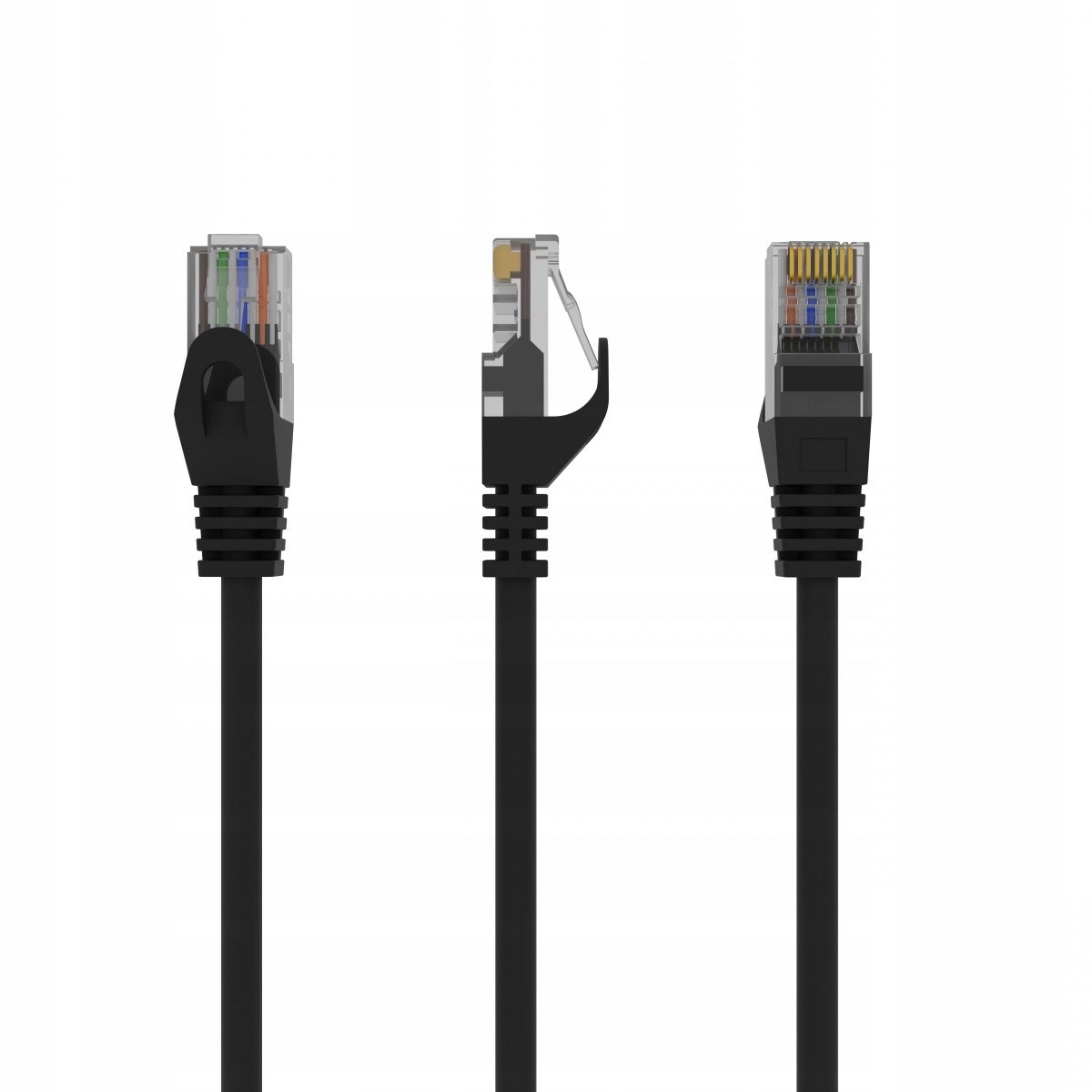 Gembird Patch cord Kat.6 Utp 1m czarny